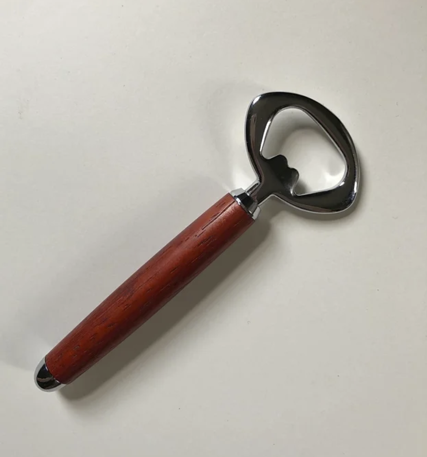 wood turned bottle opener